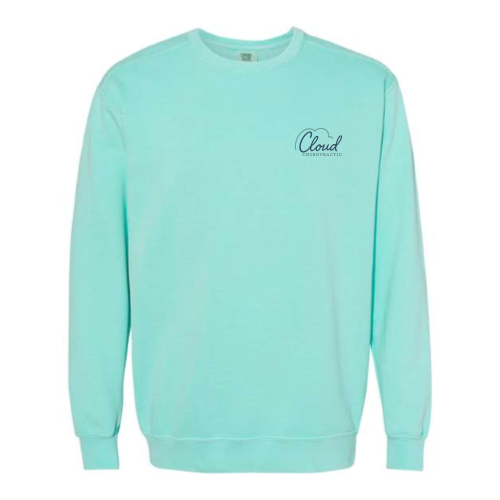 Cloud Chiropractic - Comfort Colors Pigment-Dyed Crewneck Sweatshirt