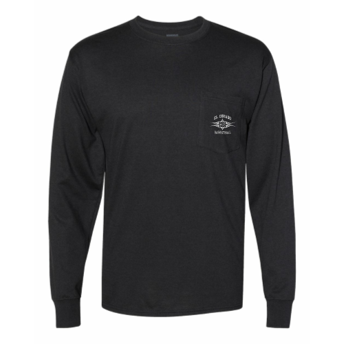 BoutiquexElDorado - Workwear Long Sleeve Pocket T-Shirt - V6