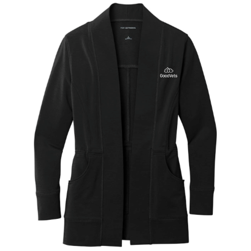 GoodVets - Port Authority Ladies Microterry Cardigan