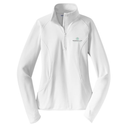 BushidoBilling - Sport-Tek Ladies Sport-Wick Stretch 1/2-Zip Pullover - v2
