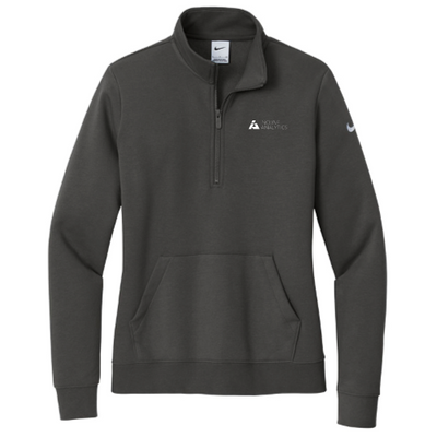 Incline Analytics - Nike - Ladies Club Fleece Sleeve Swoosh 1/2-Zip v2