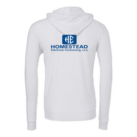 Homestead Unisex Sponge Fleece Full-Zip Hooded Sweatshirt