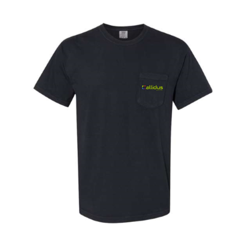 Callidus Electric Green Comfort Colors Pocket Tee