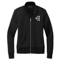 KognitiveEdge - Brooks Brothers Women's Double-Knit Full-Zip