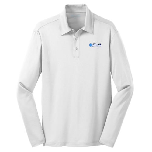 AtlasLiftTech - Port Authority Men's Silk Touch Performance Long Sleeve Polo v1