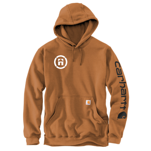 OwenHomes - Carhartt Midweight Hooded Logo Sweatshirt Unisex