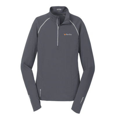 Barclay OGIO ENDURANCE - Ladies Nexus Quarter-Zip Pullover - Gear Grey