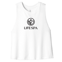 Lifetime - Racerback Cropped Tank