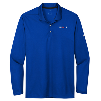 NAPAHE - Nike Dri-FIT Micro Pique 2.0 Long Sleeve Polo