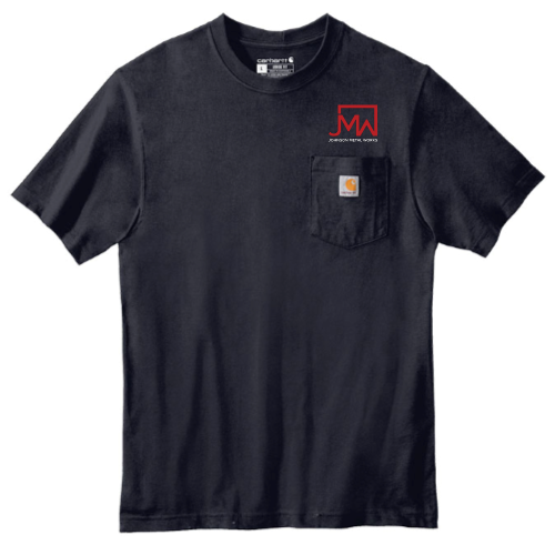 JohnsonMetalWorks -Carhartt Tall Workwear Pocket Short Sleeve T-Shirt - V1