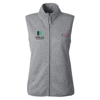 Wells Insurance - Vineyard Vines Women's Mountain Sweater Fleece Vest
