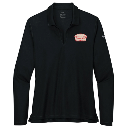 BlacksheepHospitality - Nike Ladies Dri-FIT Micro Pique 2.0 Long Sleeve Polo