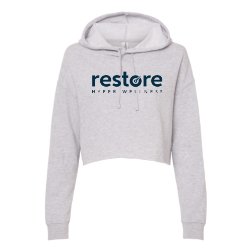 Restore Wellness - Independent Trading Women's Crop Hoodie