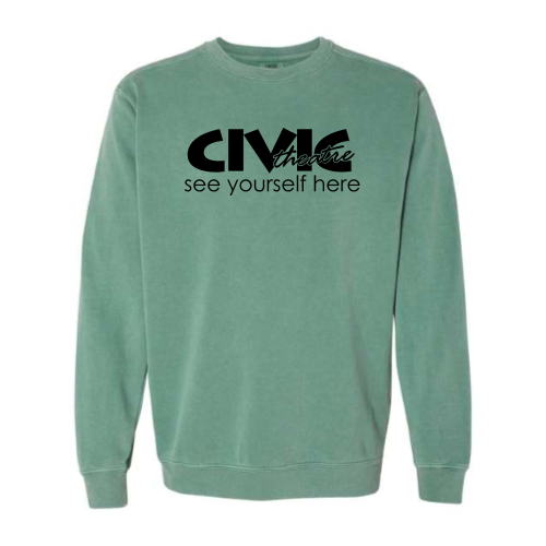 CivicTheatre - Pigment-Dyed Crewneck Sweatshirt