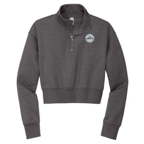 The Grove - District Women's V.I.T. Fleece 1/2-Zip v1