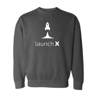 LaunchX - Comfort Colors Pigment-Dyed Crewneck Sweatshirt