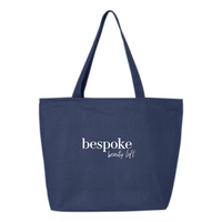 BespokeBeautyLoft - 24.5L Canvas Zippered Tote