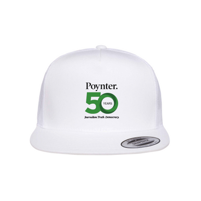 Poynter - YP Classics - 5-Panel Trucker - White