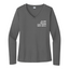 RiseChurchTX - Ladies Performance Long Sleeve V Neck T Shirt