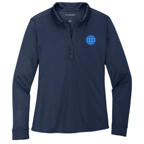 Atlas Mobility - Port Authority Ladies Silk Touch Performance Long Sleeve Polo v2