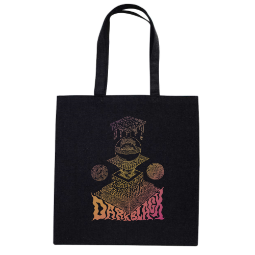 Dark Black - Tower YAH Tote Bag