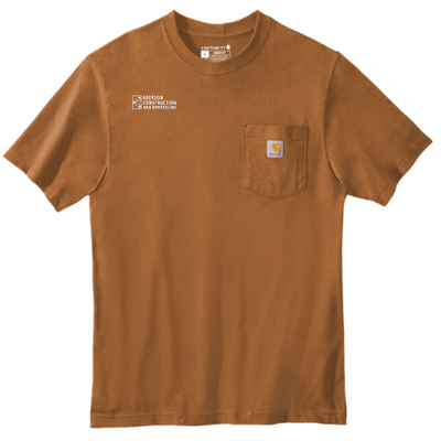 EbersonConstruction - Carhartt Workwear Pocket Short Sleeve T-Shirt