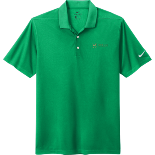 Brickvine - Nike - Men's Dri-FIT Micro Pique 2.0 Polo - Mint / Green / Black / Navy