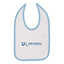 UniversalRetirement - Rabbit Skins - Infant Contrast Trim Premium Jersey Bib