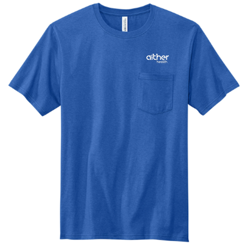 AitherHealth - Volunteer Knitwear All-American Pocket Tee USA-Made