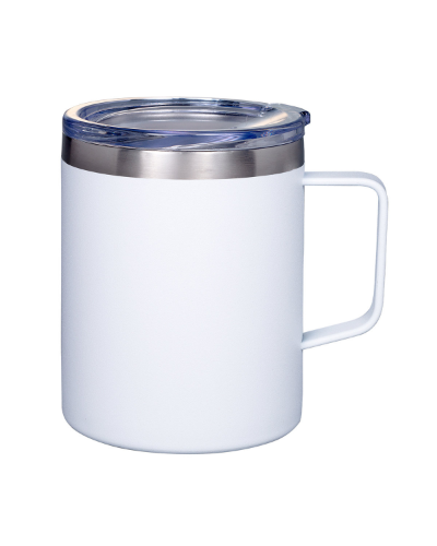 Prime Line 12oz Vacuum Insulated Stainless Steel Coffee Mug mg407