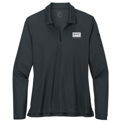 BMD - Nike - Ladies Dri-FIT Long Sleeve Polo