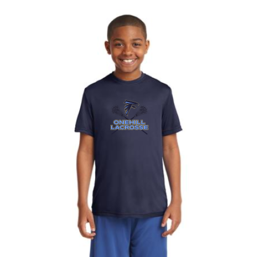 OneHillLacrosse - Sport Tek Youth Competitor Tee