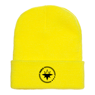 PremFC - Yellow Cuffed Knit Beanie Yupoong