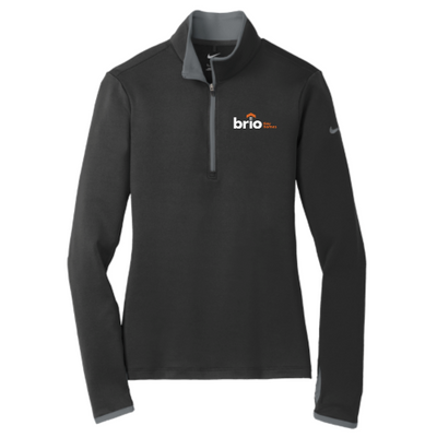 BrioTinyHomes - PRINTED - Nike Golf Ladies Dri-FIT Stretch 1/2-Zip Cover-Up