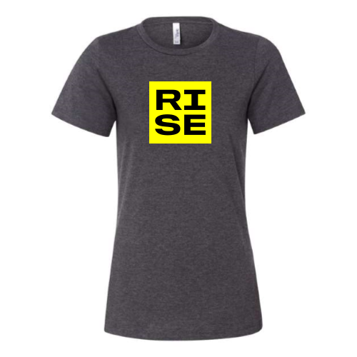 Rise Sports - Women's Relaxed Fit Heather CVC Tee