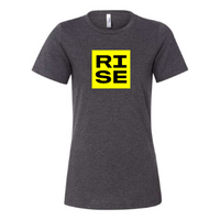 Rise Sports - Women's Relaxed Fit Heather CVC Tee