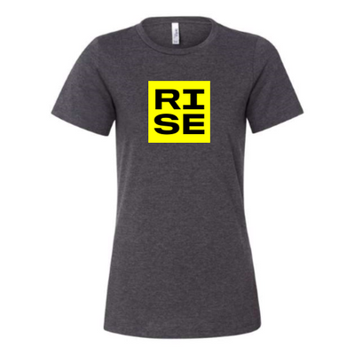 Rise Sports - Women's Relaxed Fit Heather CVC Tee