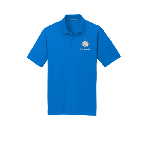 LV Municipal Mens Rapid Dry Mesh Polo