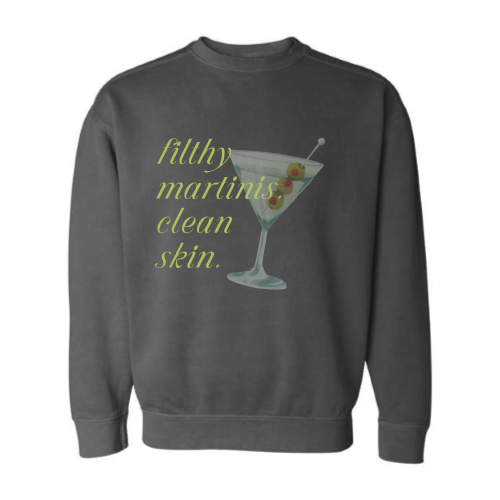 JamesStreetMedSpa - Pigment-Dyed Crewneck Sweatshirt v1