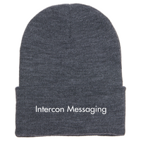 InterconMessaging - Adult Cuffed Knit Beanie v2