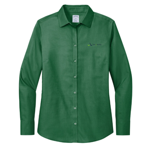 LongevityConsulting - Brooks Brothers Women's Wrinkle-Free Stretch Nailhead Shirt