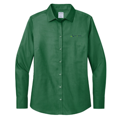 LongevityConsulting - Brooks Brothers Women's Wrinkle-Free Stretch Nailhead Shirt