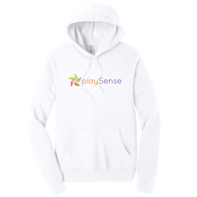 playSense - Unisex Poly Cotton Hooded Pullover Sweatshirt
