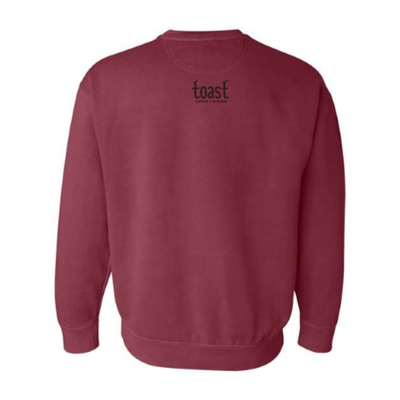 ToastCoffeeHouse - Pigment Dyed Crewneck Sweatshirt - v2