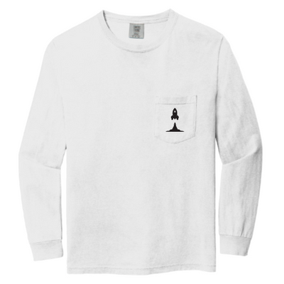 LaunchX - Comfort Colors Long Sleeve Pocket Tee