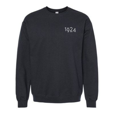 1924 Fine Men's Salon - Gildan Adult Softstyle Fleece Crew Sweatshirt