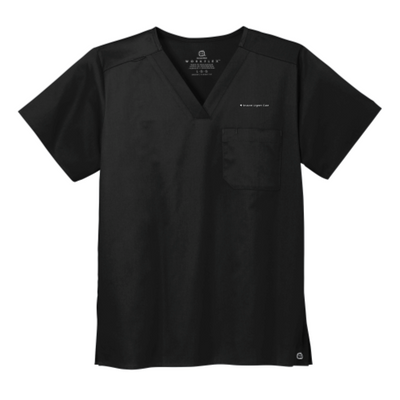 InstantUrgentCare - WonderWink Unisex WorkFlex Chest Pocket V-Neck Top - v1