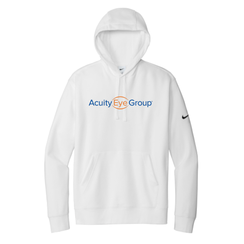 AcuityEyeGroup - Nike Club Fleece Sleeve Swoosh Pullover Hoodie - Printed