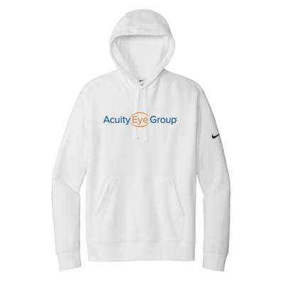 AcuityEyeGroup - Nike Club Fleece Sleeve Swoosh Pullover Hoodie - Printed