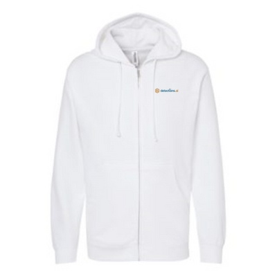 detections.ai - Unisex Midweight Full-Zip Hooded Sweatshirt